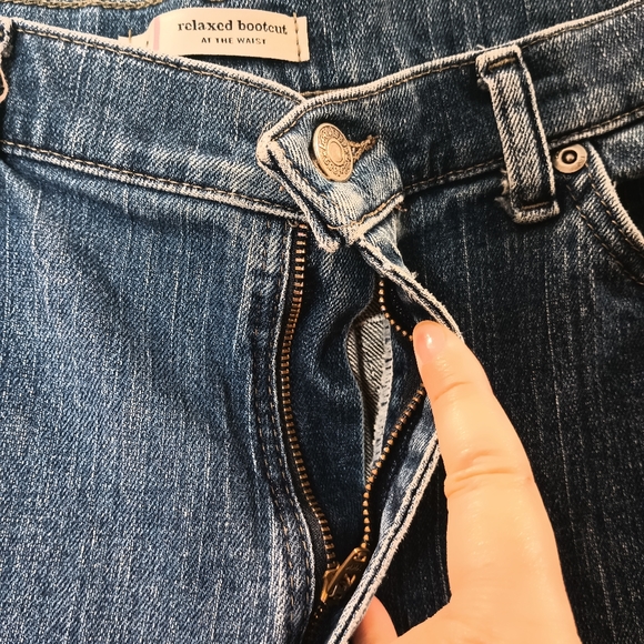 Lee Relaxed Boot Cut Jeans Size 14 Short - Picture 11 of 15